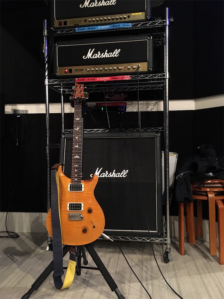 f:id:jundrive3:20171121144127j:image PRS CUSTOM 22とMarshall JCM2000