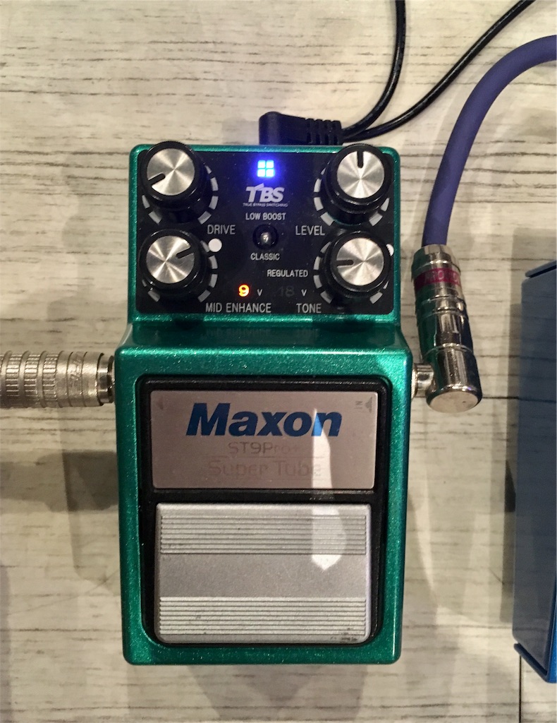 Maxon St9Pro+ Super Tube ギターエフェクター 中音域が超強力】MAXON ST9Pro+ Super Tube【review/レビュー