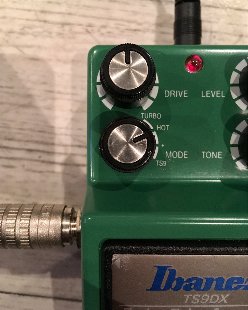 Ibanez TS9DX HOTモード