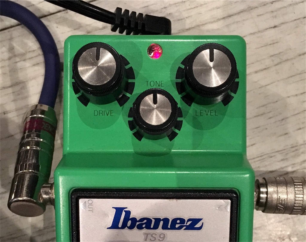 Ibanez TS9のセッティング