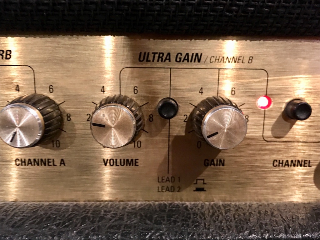 JCM2000 LEAD1のゲインコントロール0