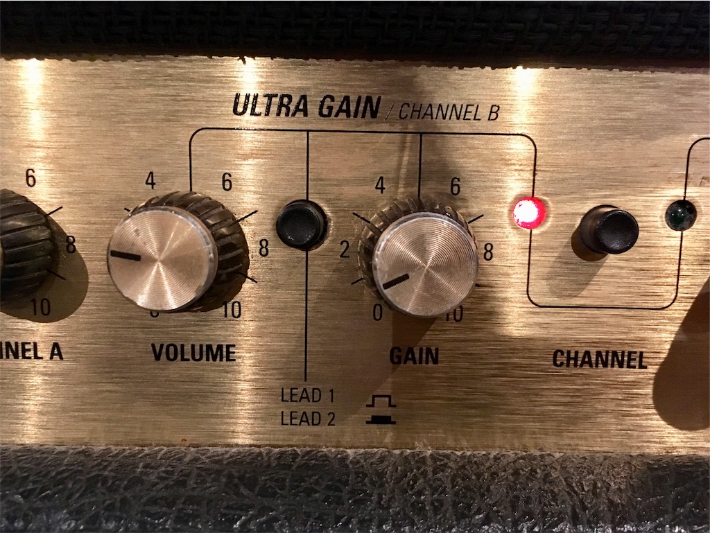 JCM2000 LEAD1のゲインコントロール1