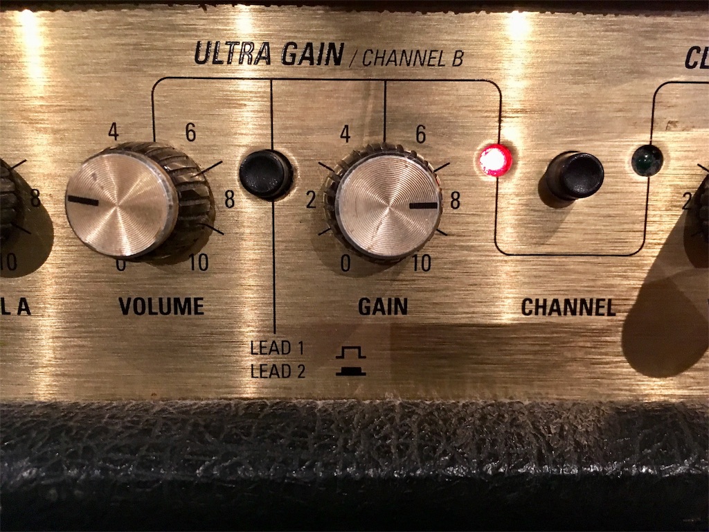 JCM2000 LEAD1のゲインコントロール8