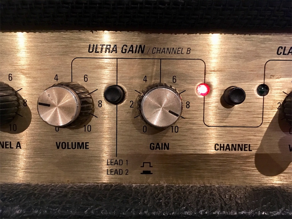 JCM2000 LEAD1のゲインコントロール9
