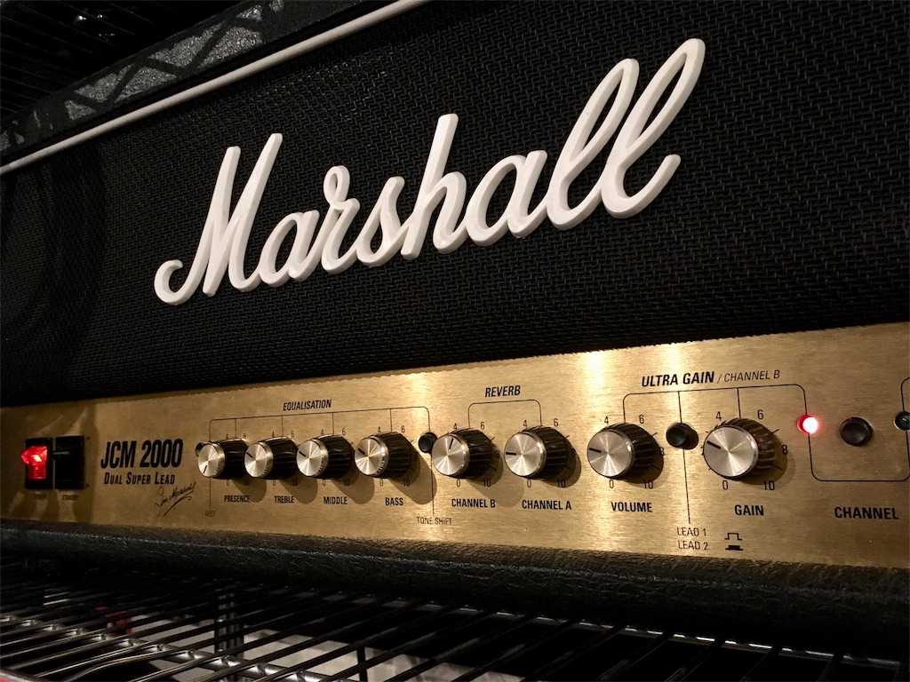 Marshall JCM2000のイコライジングの画像です