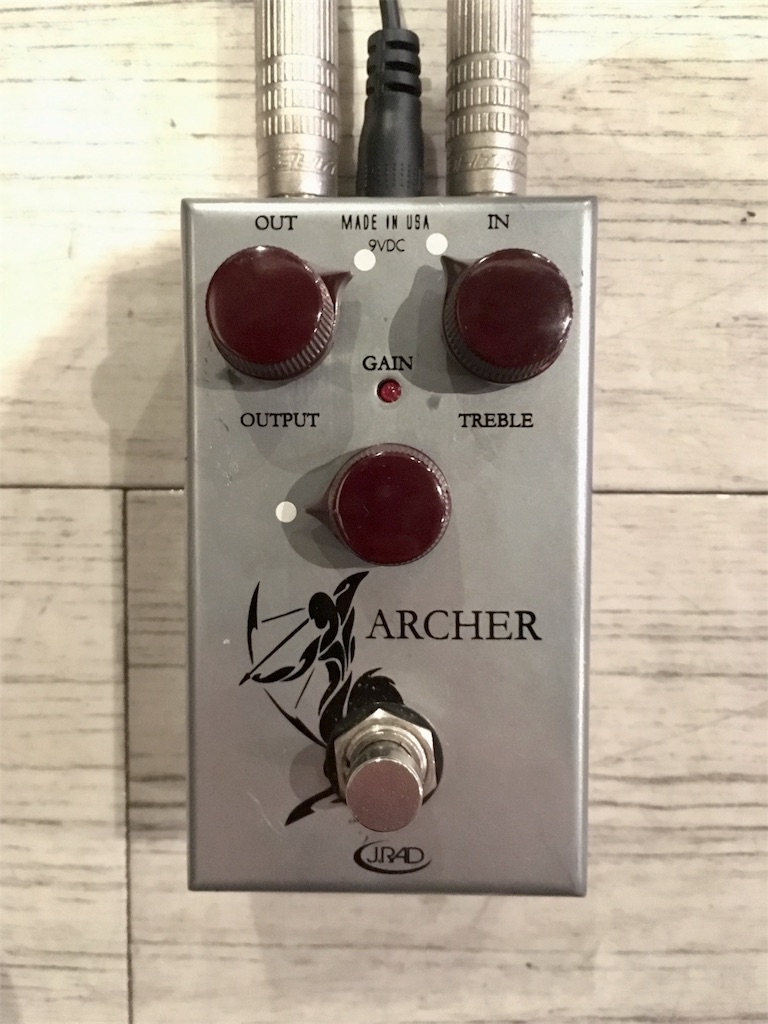 Rockett Pedals JRAD / Archerのセッティング