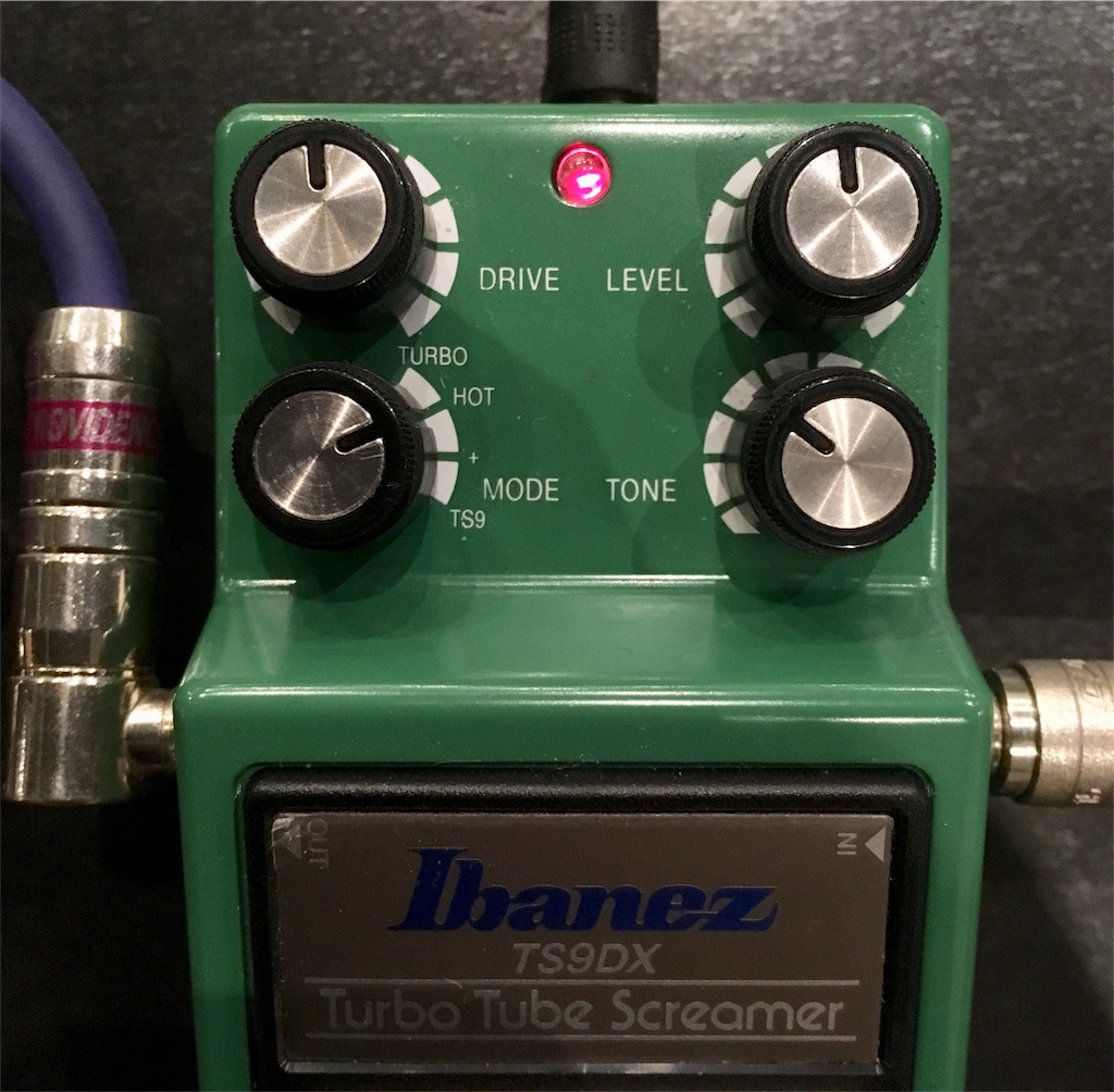 Ibanez TS9DXのセッティング画像