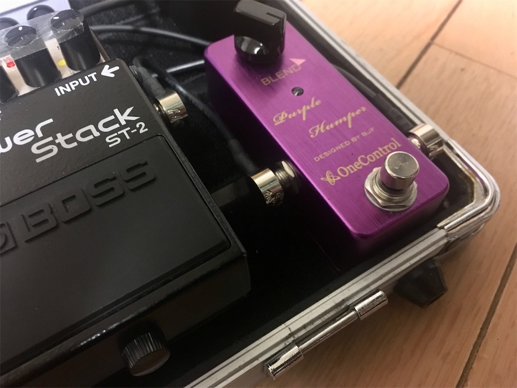 BOSS ST2とPurple Humperの画像