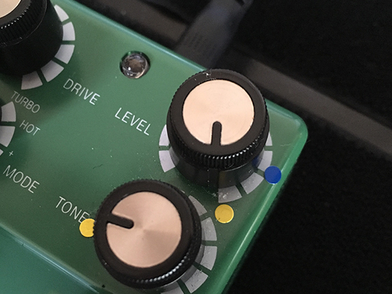 歪みエフェクターの組み合わせ例・パターン2【チューブス