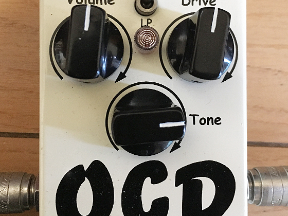 Fulltone OCDのセッティングの画像です