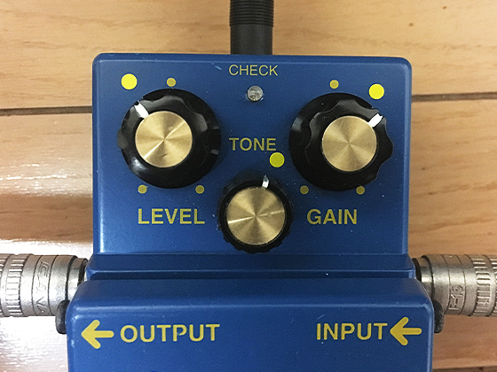 歪みエフェクターのGAIN・DRIVE・DISTの決め方【あまり歪ませないこと