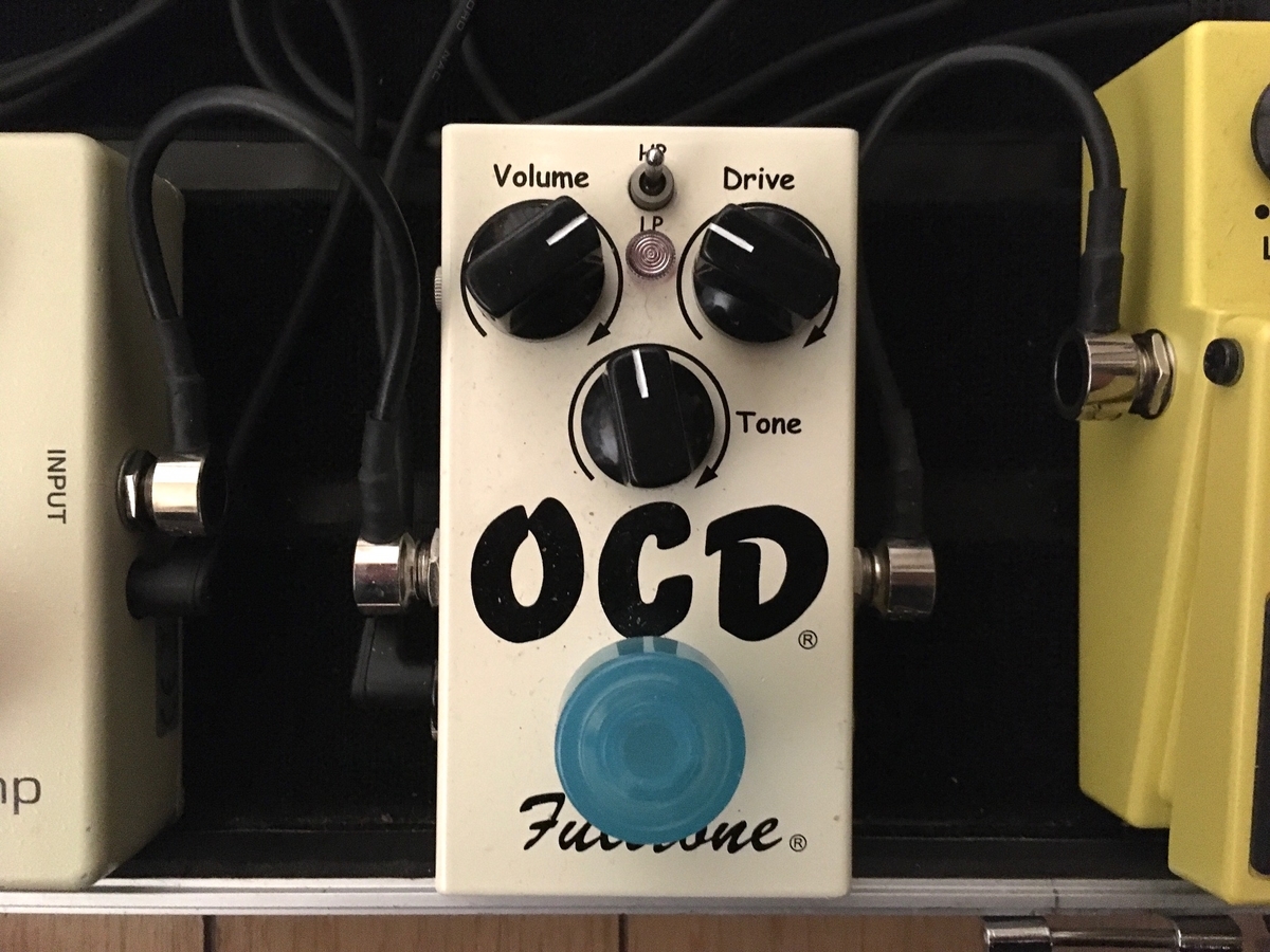 Fulltone OCDのセッティングの画像です。