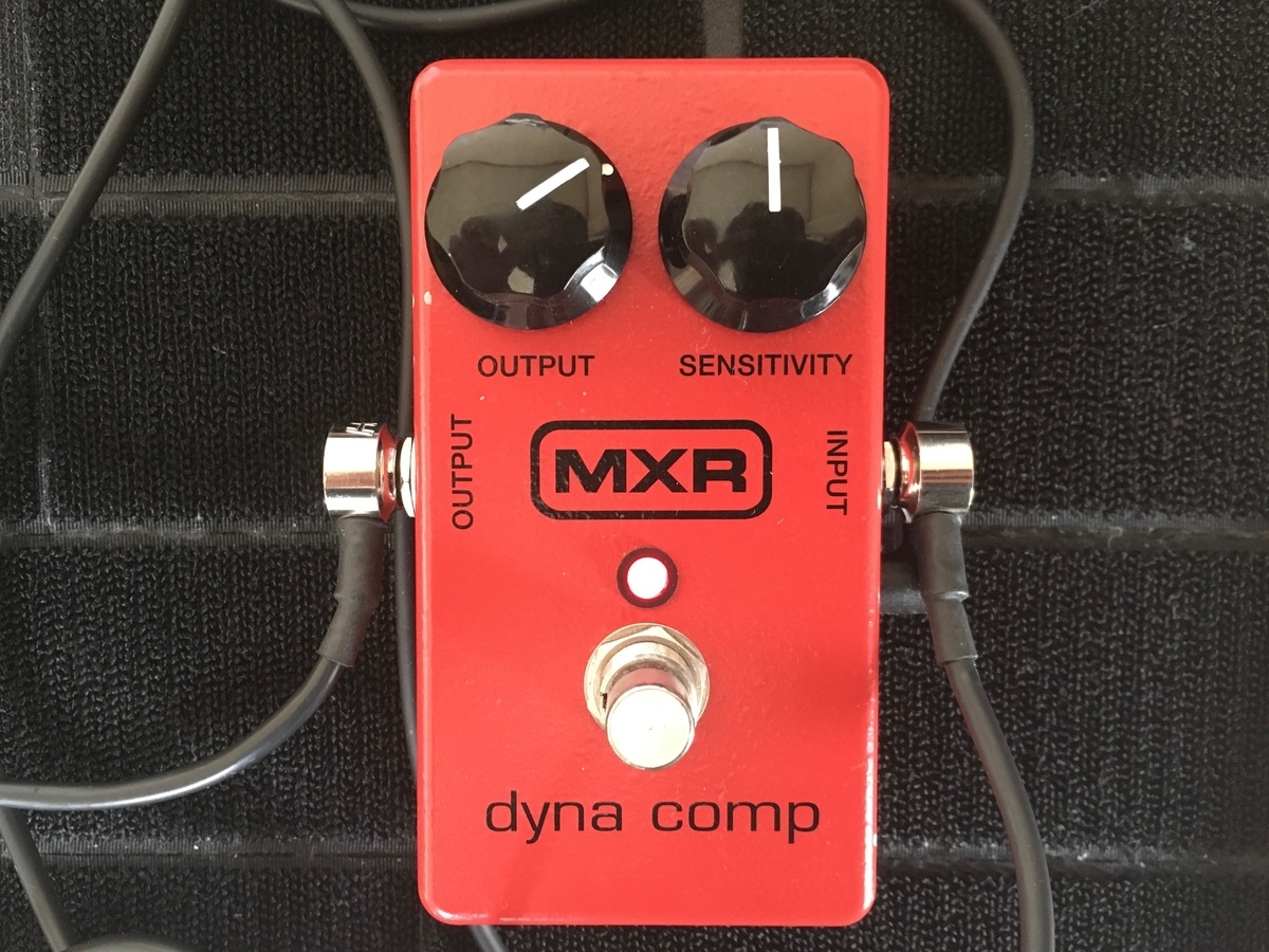 MXR Dyna Compセッティング例の画像です。