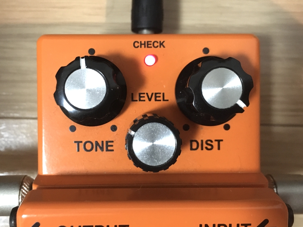 BOSS DS-1 ディストーションの使い方【TONEコントロールがコツ