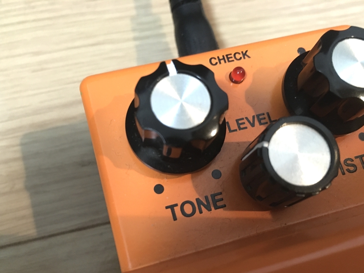 BOSS DS-1 ディストーションの使い方【TONEコントロールがコツ