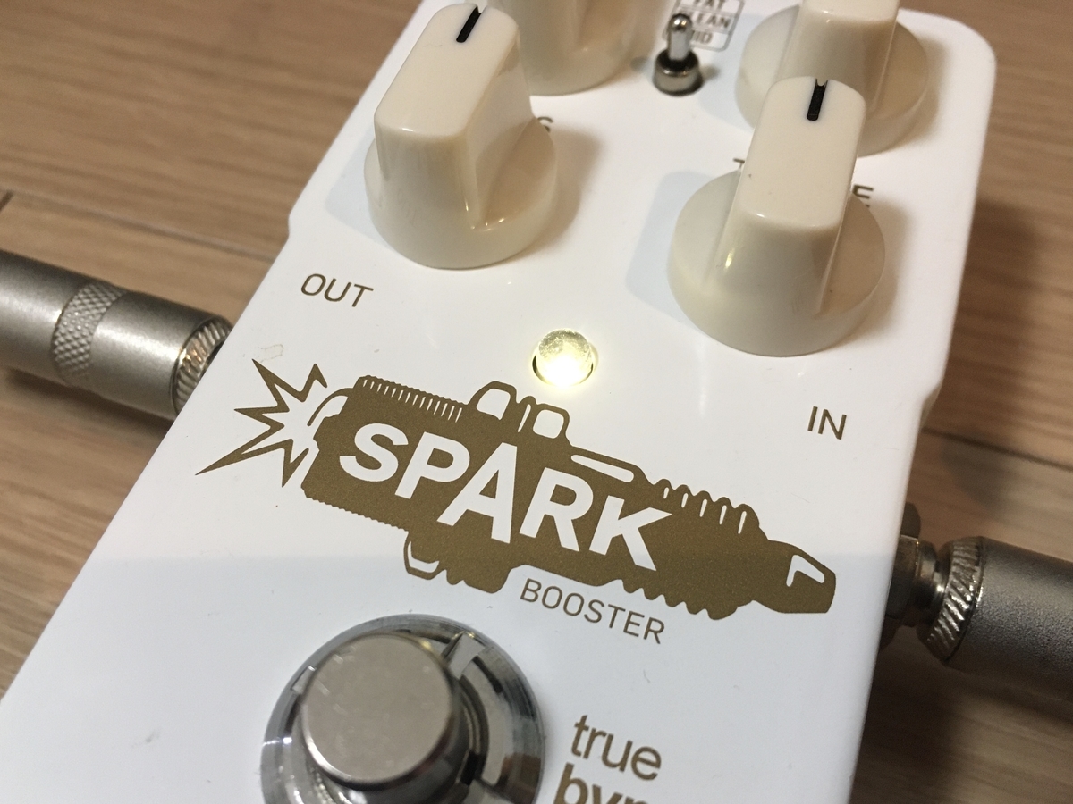3種類のモードが選べるTC ELECTRONIC Spark Booster クリーン