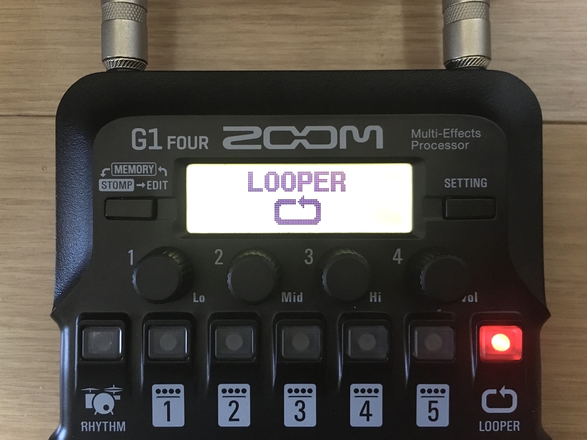 個人練習から実戦まで使える】ZOOM G1 FOUR マルチエフェクター