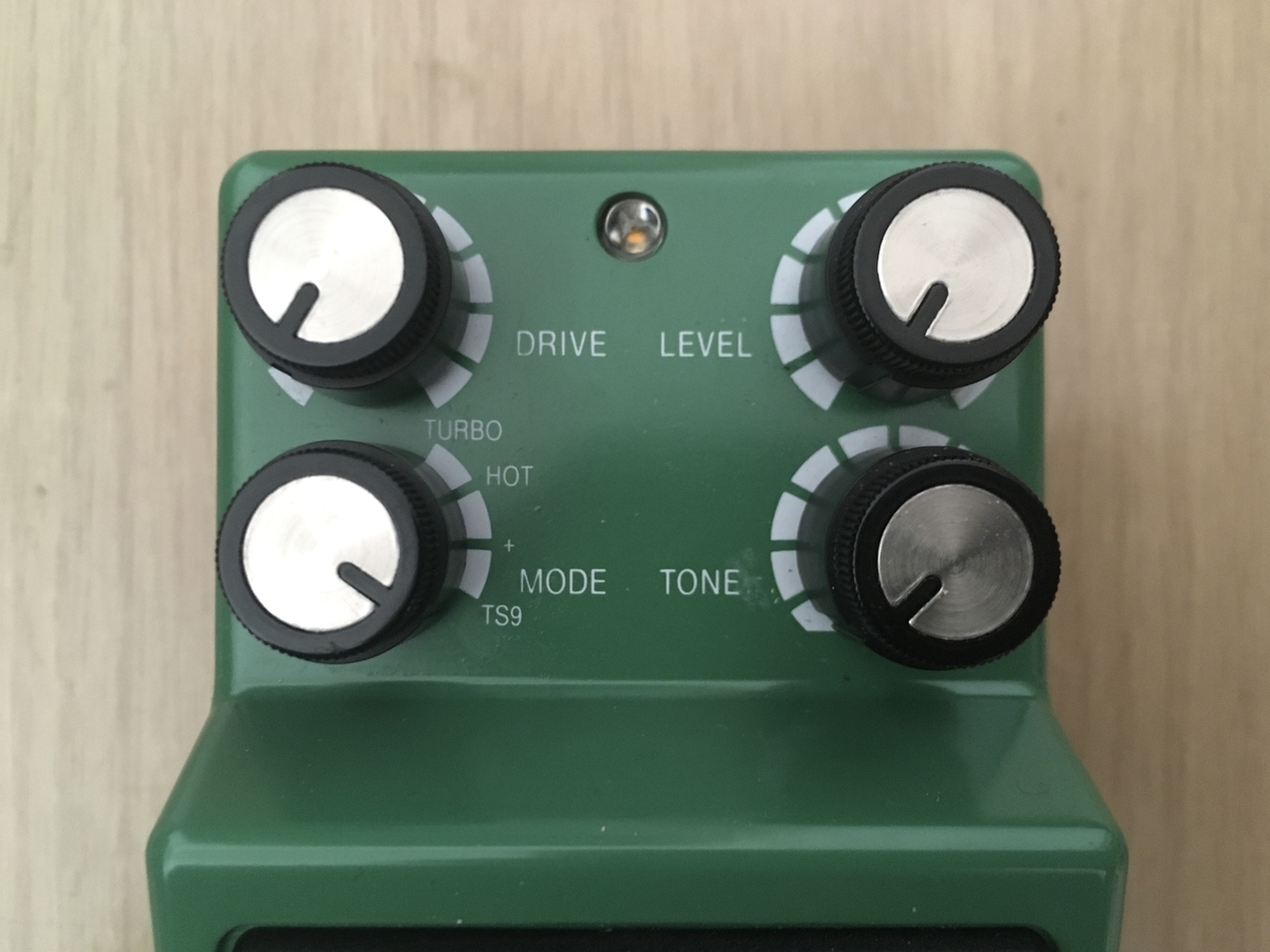 Ibanez TS9DX Turbo Tubescreamerの画像です