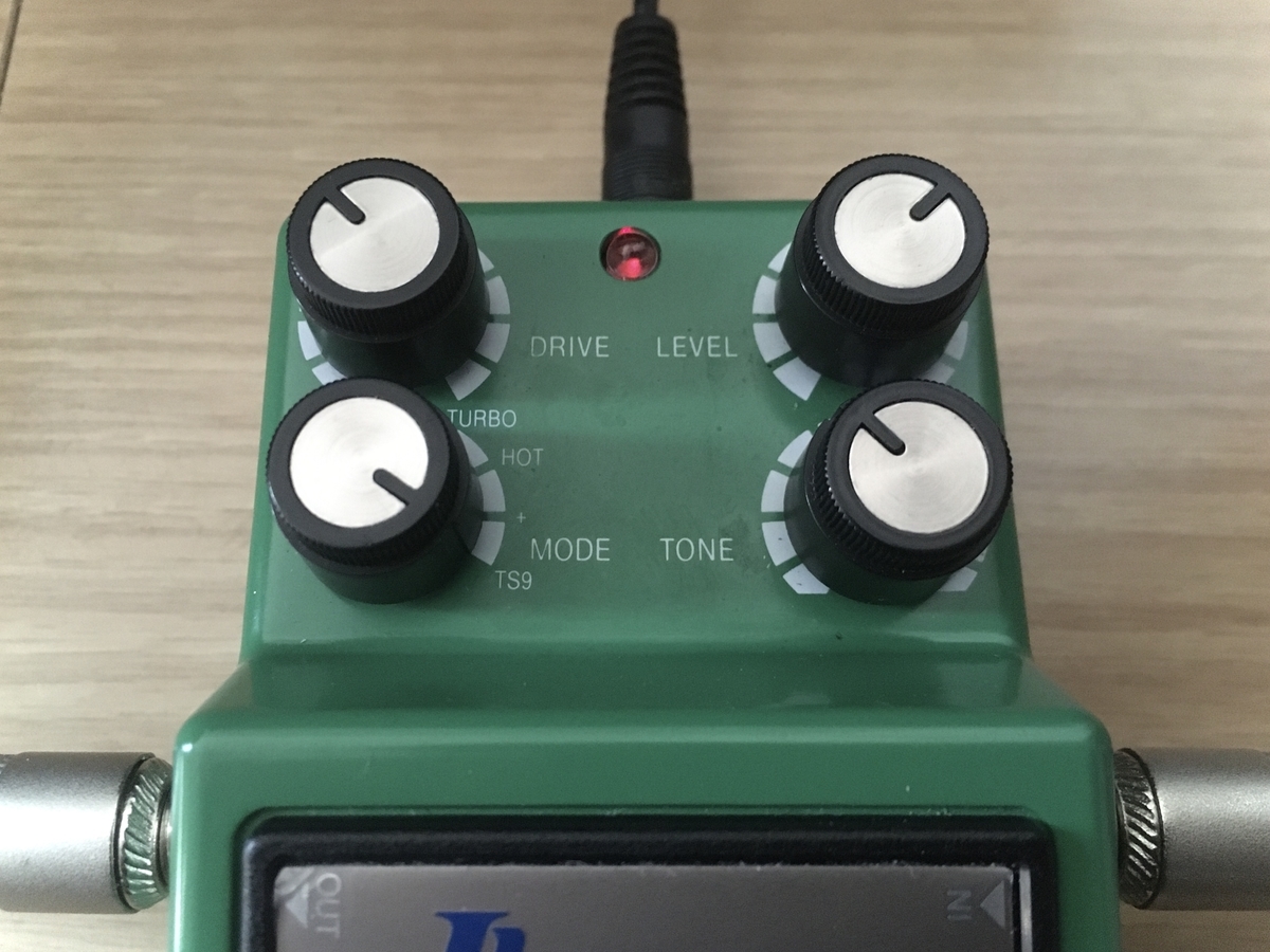 Ibanez TS9DX Turbo Tubescreamerの画像です