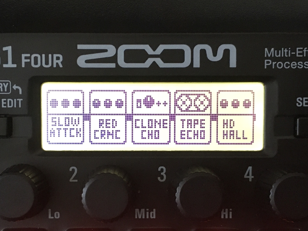 ZOOM G1 FOUR おすすめのパッチはどれ？【40個の中から選んでみ