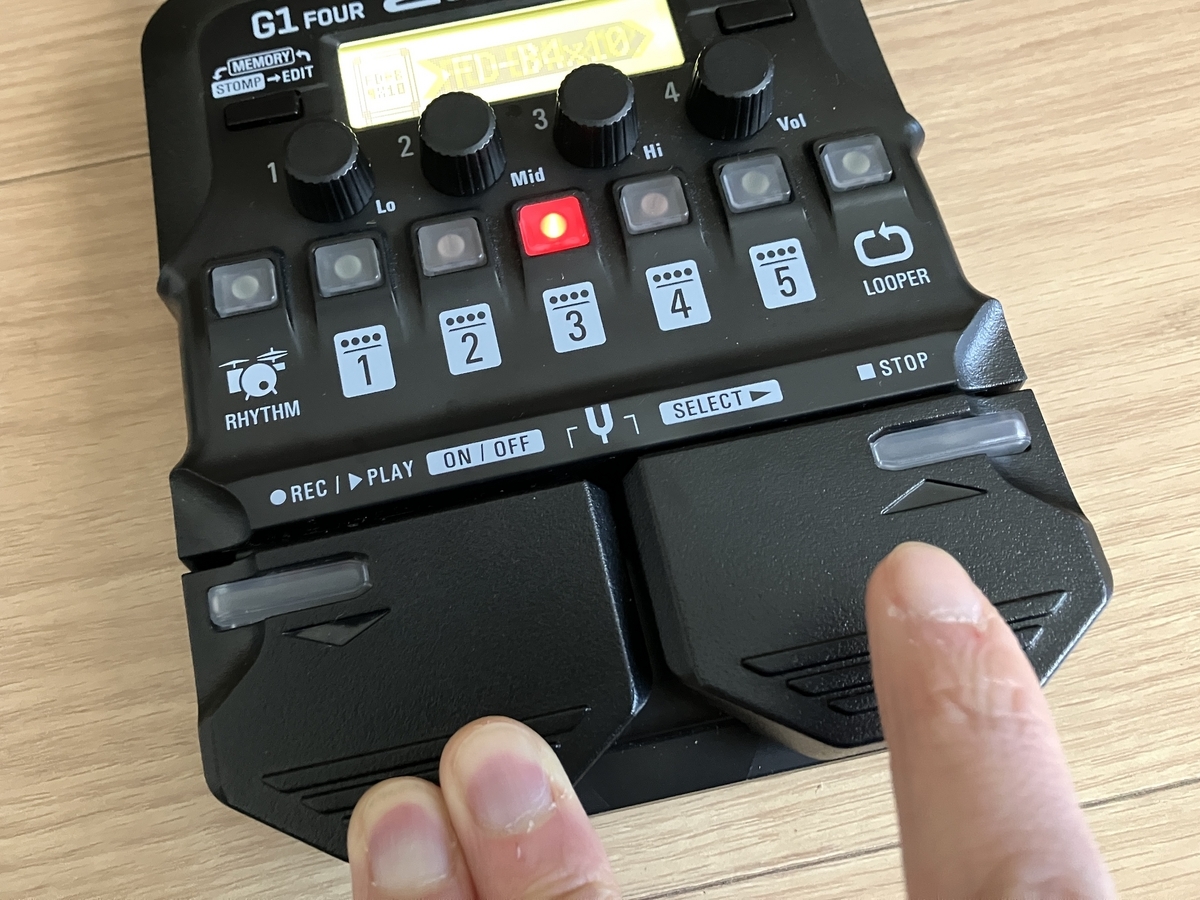 ZOOM G1 FOURの画像です