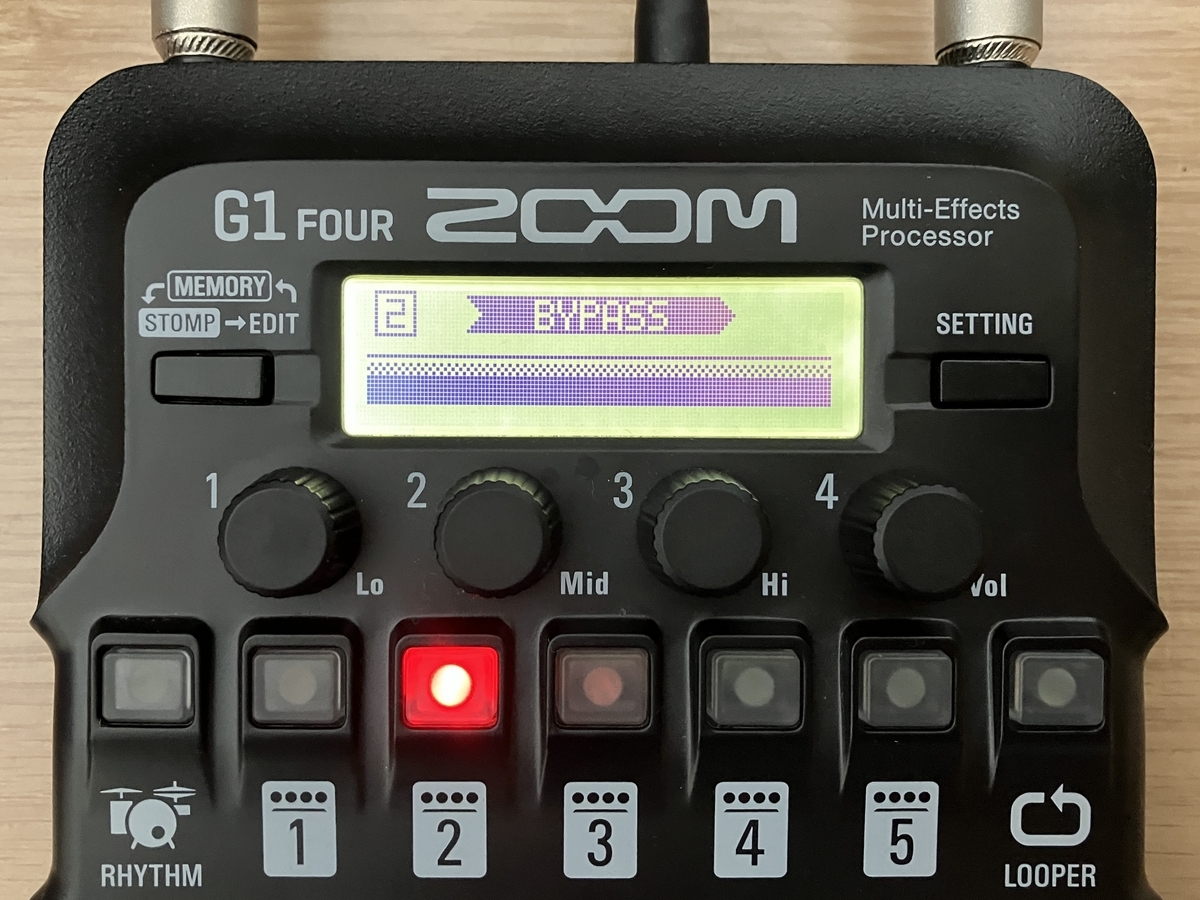 ZOOM G1 FOURの画像です