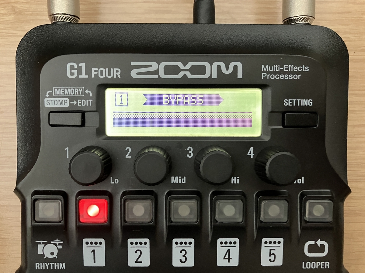 ZOOM G1 FOURの画像です