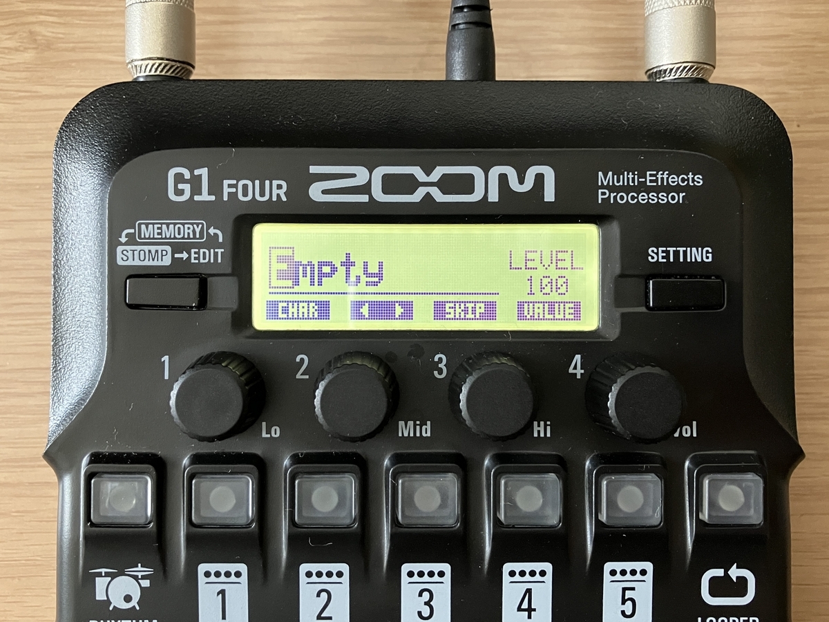 ZOOM G1 FOURの画像です