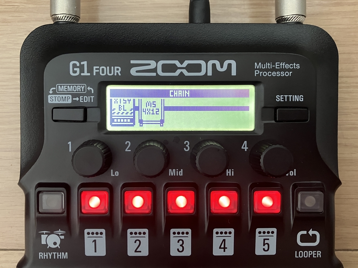 ZOOM G1 FOURのCHAINの画像です