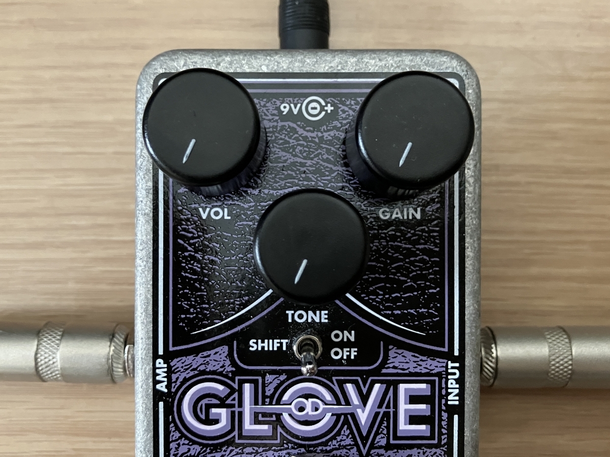 EHX エレハモ Glove OD オーバードライブ ほぼ未使用品 9V〜18Vへ切り替え可能】ELECTRO-HARMONIX OD Glove【review