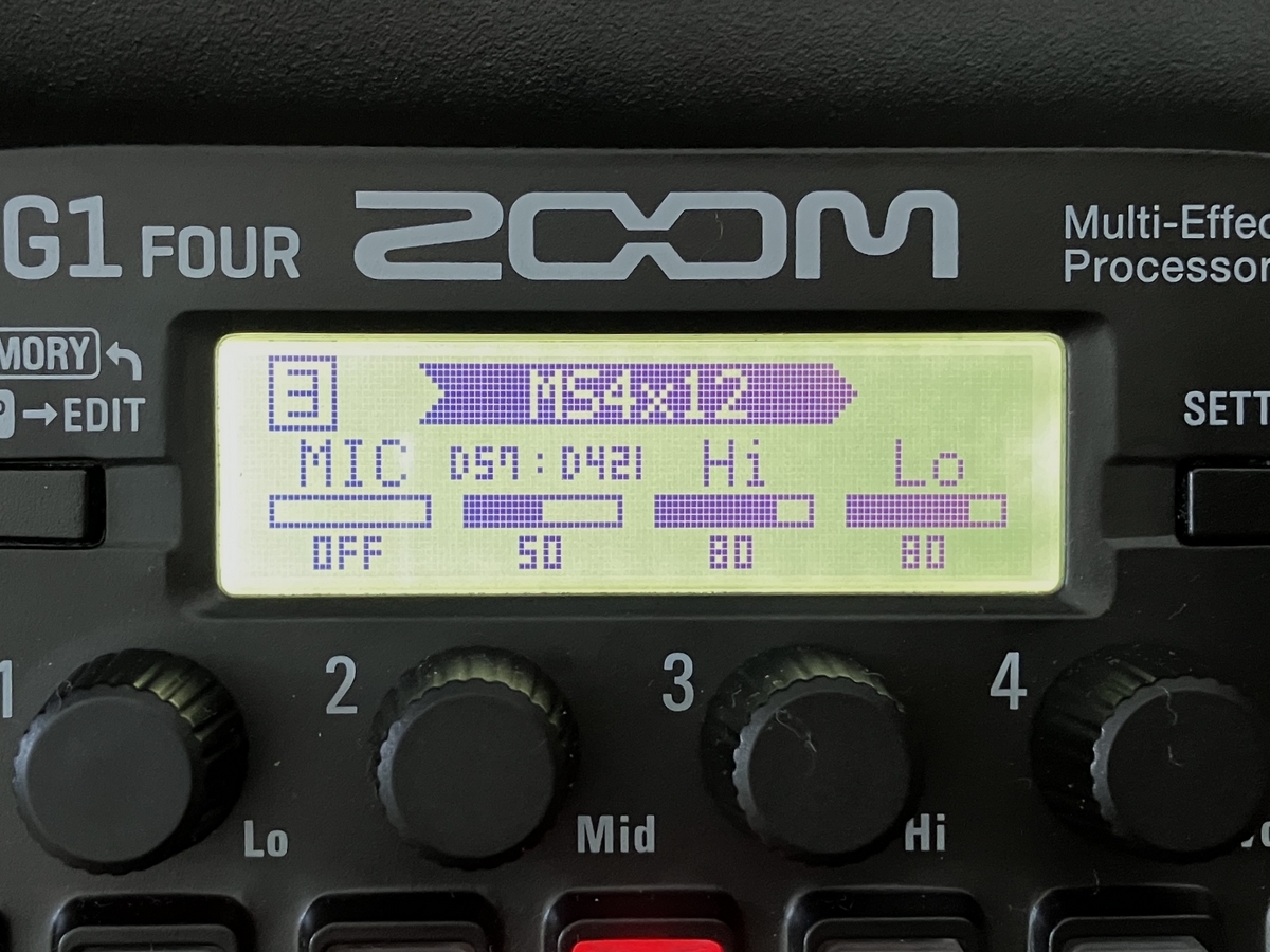 ZOOM G1 FOURのMS4×12の画像です