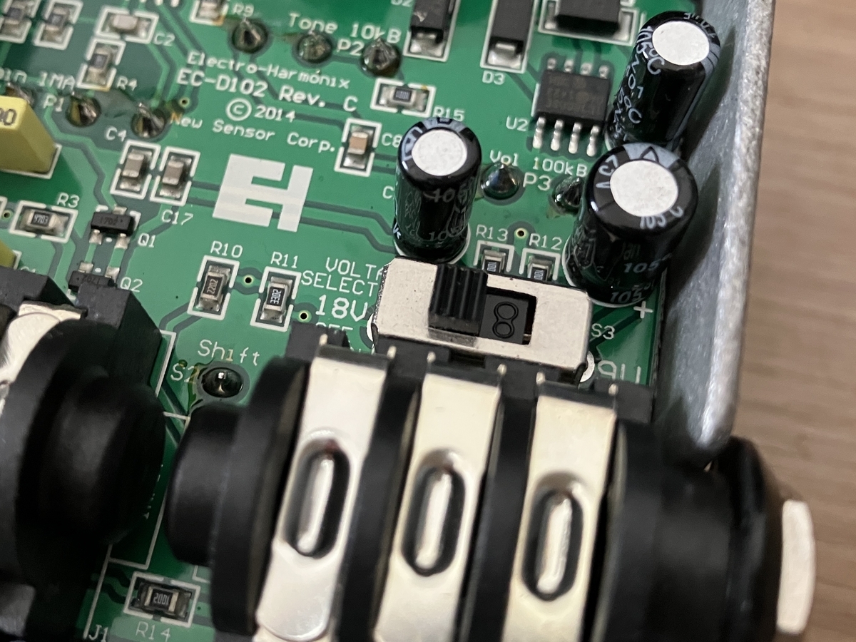 ELECTRO-HARMONIX OD GloveをJC120で使ってみた【18Vがおすすめ