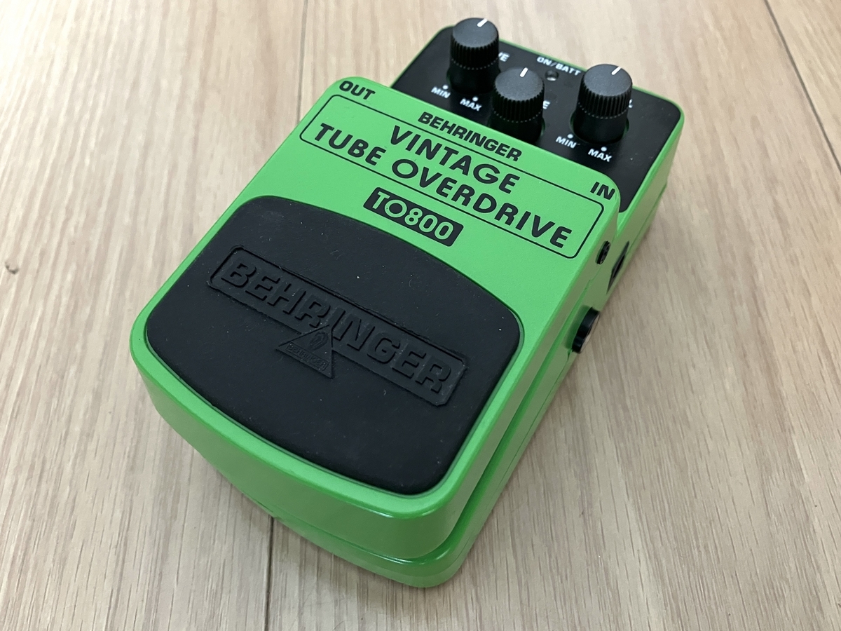 BEHRINGER TO800 Vintage Tube Overdriveの画像です