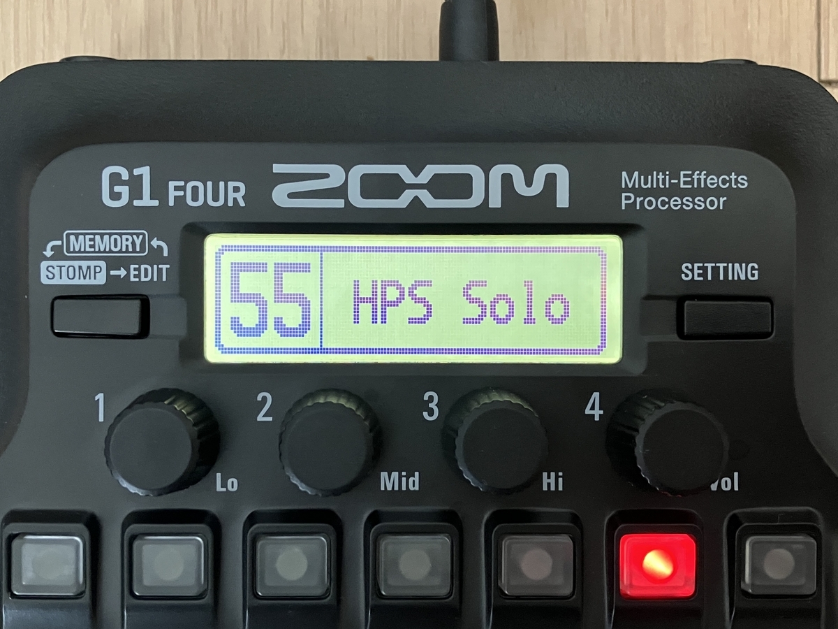 【美品】ZOOM G1 FOUR マルチエフェクトプロセッサー　※説明書あり G1 FOUR ,G1X FOUR | ZOOM