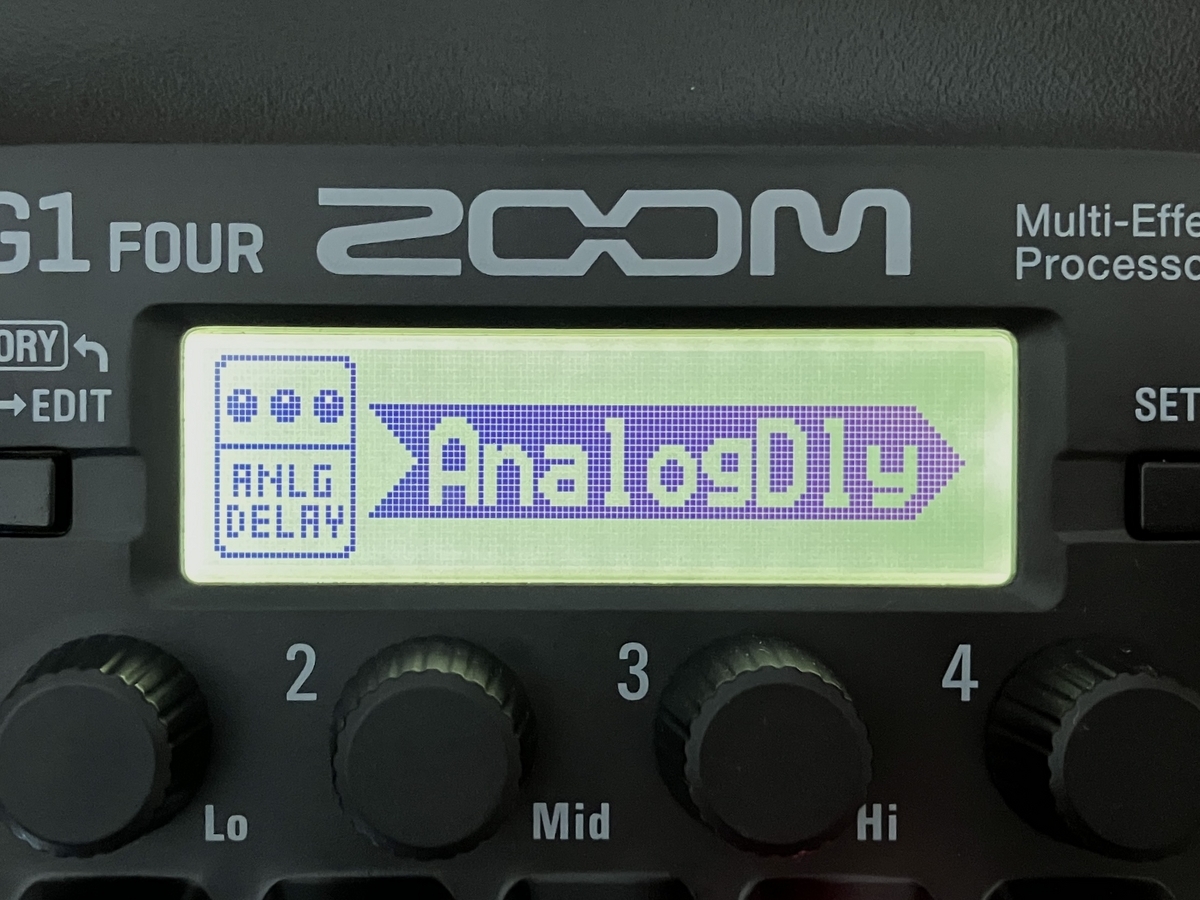 ZOOM G1 FOUR ファズの音作りの方法【手順あり】 - エフェクターノート