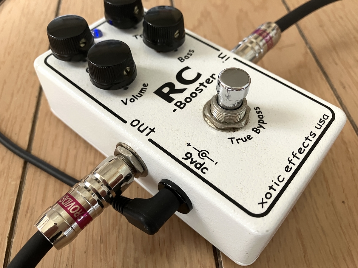 XOTIC EP Boosterの使い方等を解説レビュー。シンプルながらも