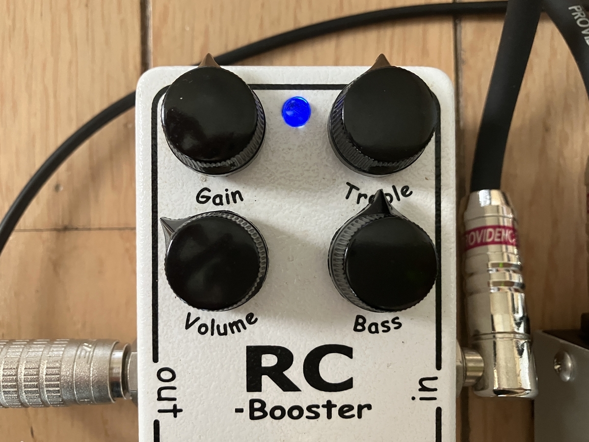 パワフルなクリーンブースター】XOTIC RC Booster【review