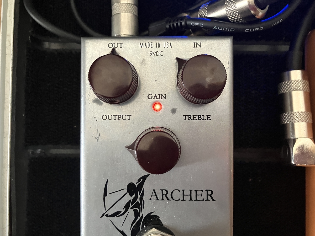 ARCHER エフェクター ハートを撃ち抜くオーバードライブ】J. ROCKETT AUDIO DESIGNS
