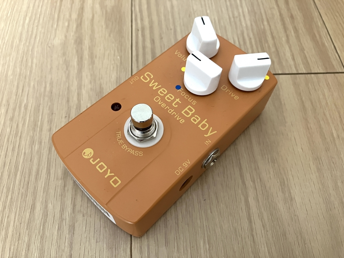 クランチサウンドが使える】JOYO Sweet Baby Overdrive JF-36【review