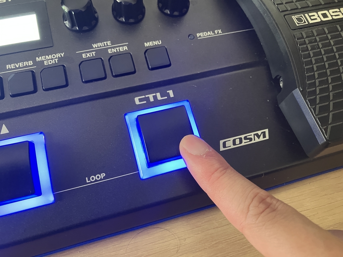 BOSS GT-1の使い方】パッチを初期化する方法【手順あり