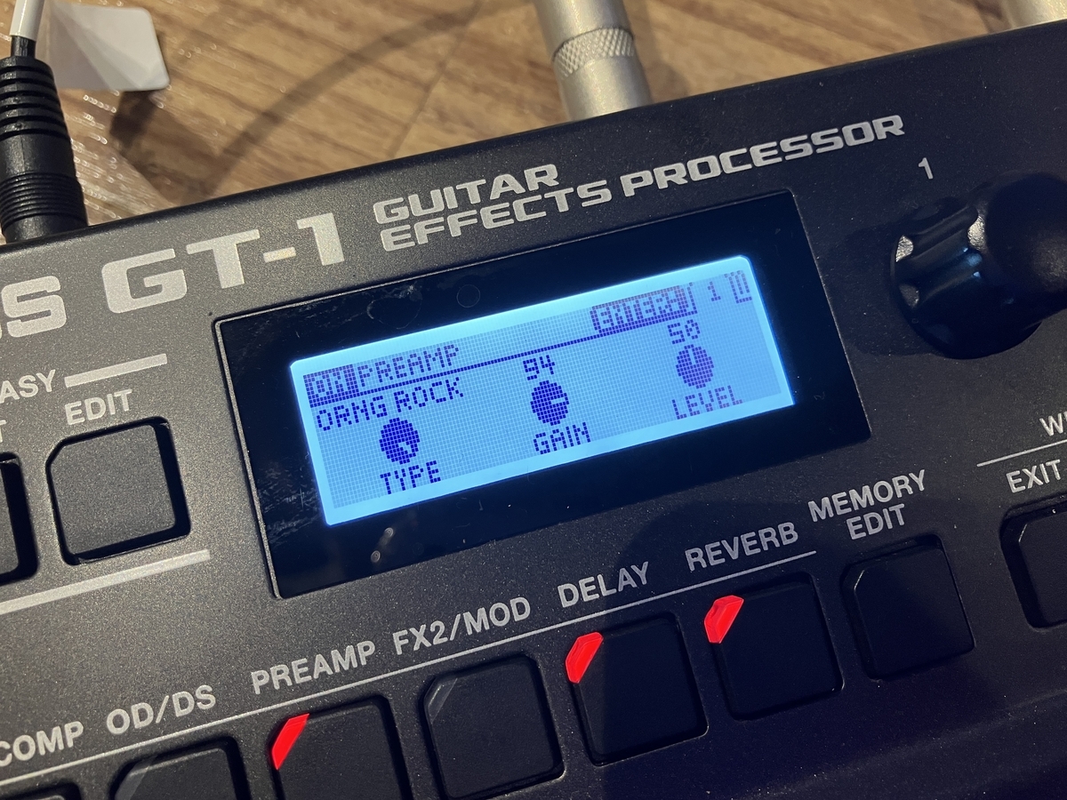 BOSS GT-1】PREAMP・アンプモデルのおすすめはどれ？【JC-120で