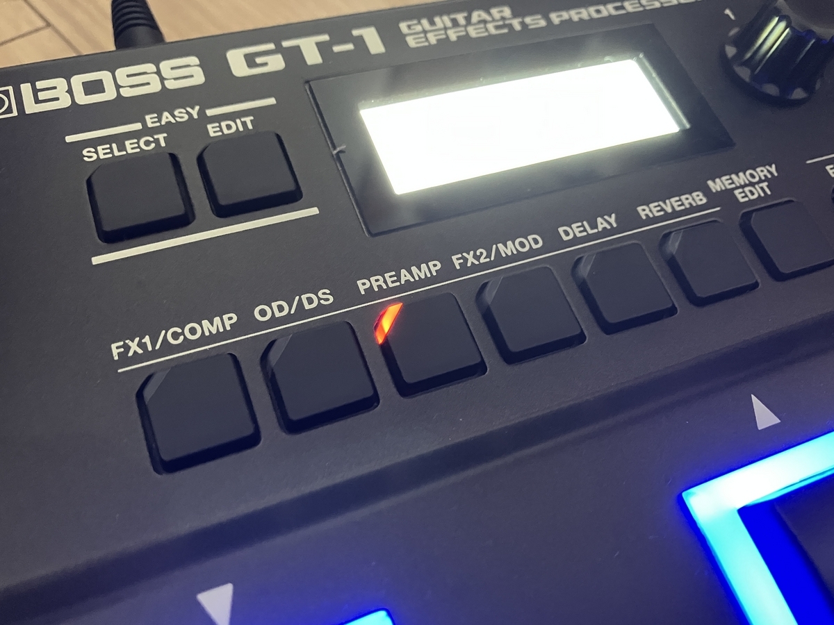 BOSS GT-1】PREAMPのおすすめはどれ?【JC-120で試してみました