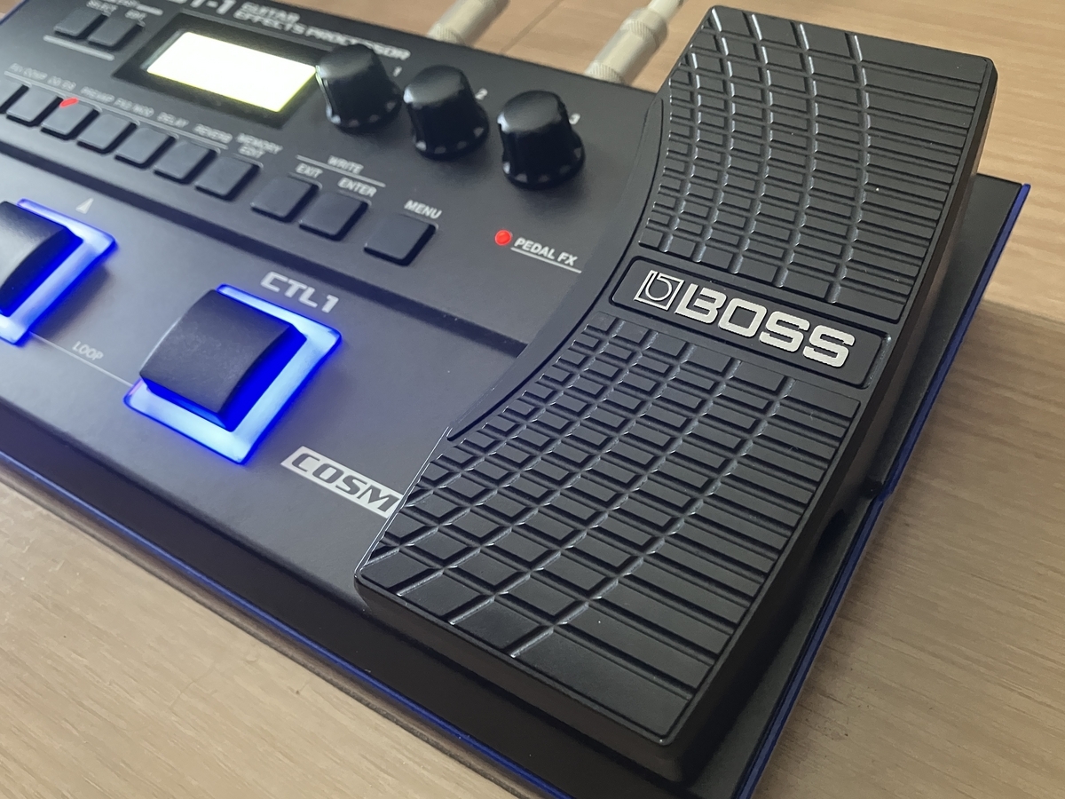 BOSS GT-1の使い方】EXPペダルにワーミーペダルを設定する方法