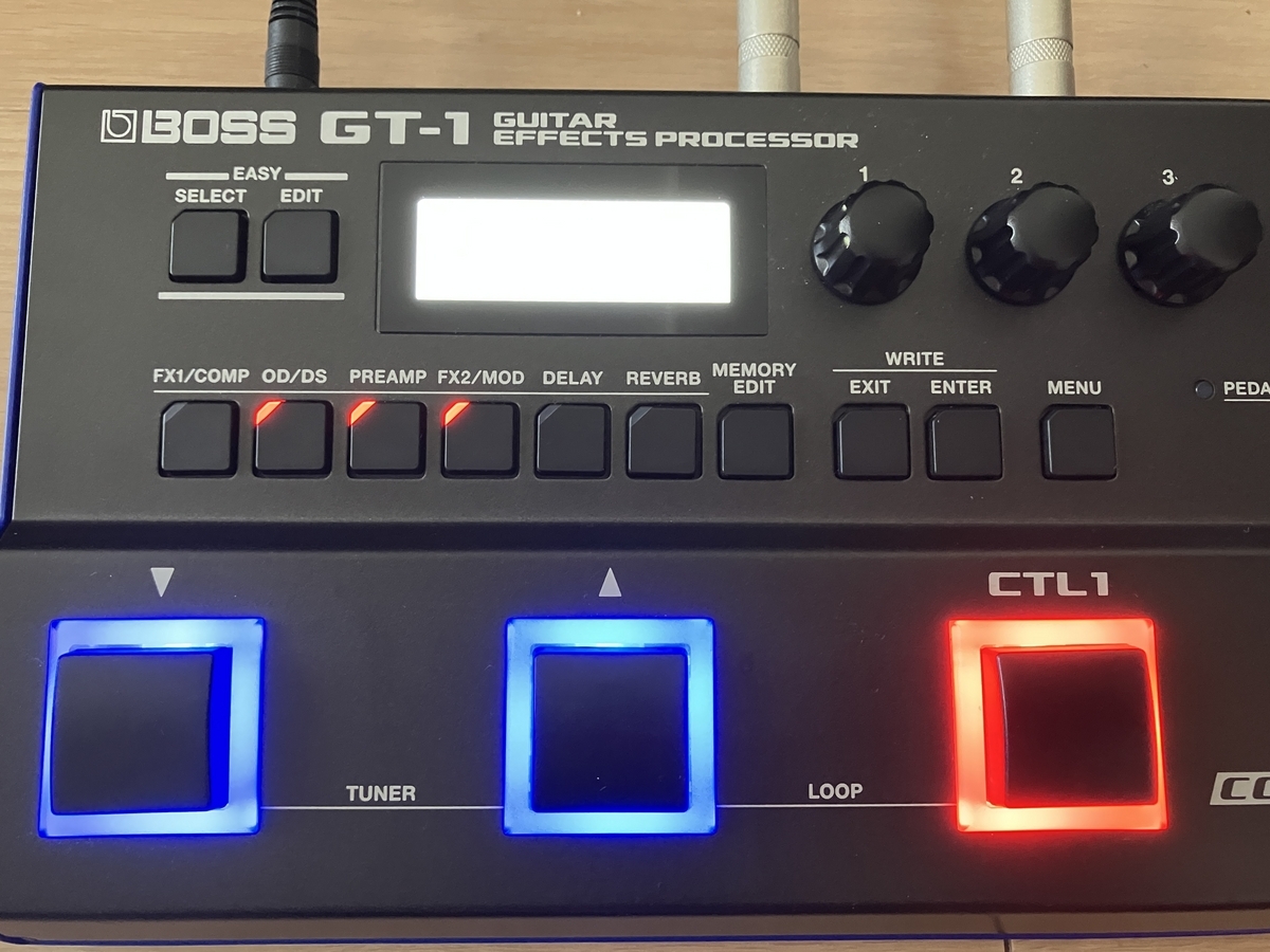 BOSS GT-1-WH Guitar Effects Processor｜ミュージックランドKEY