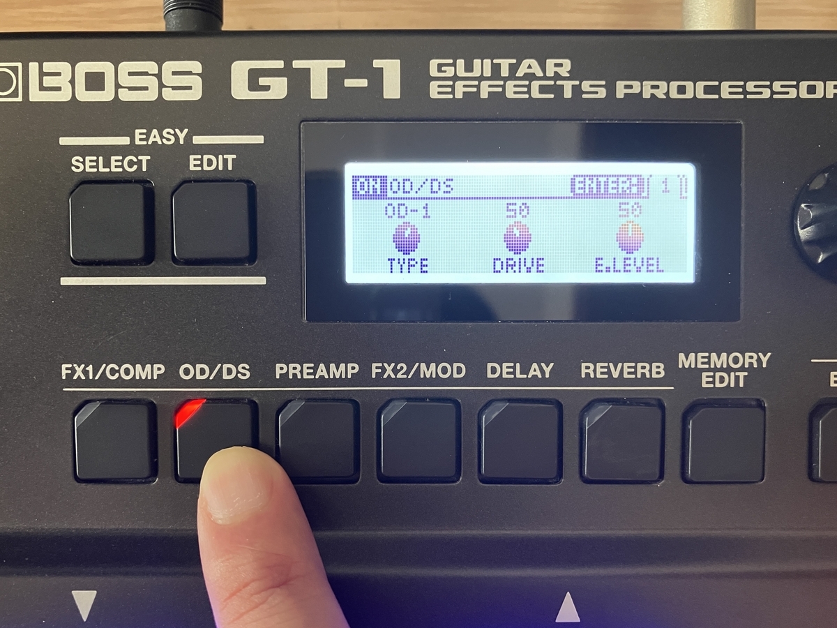 BOSS GT-1 (注意事項あり) BOSS GT-1のアサイン機能の使い方 ペダルでワウを使う方法