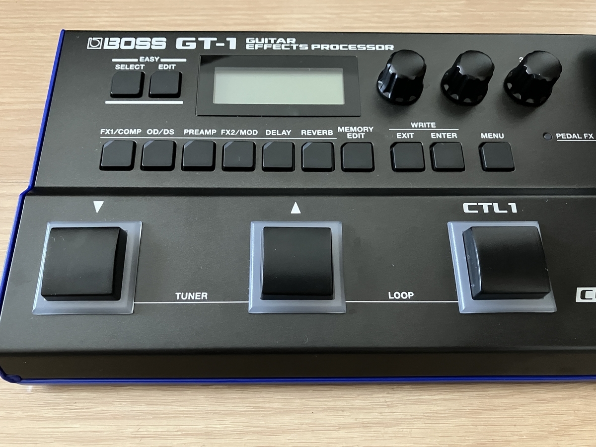 実戦レベルで使える】BOSS GT-1 マルチエフェクター【レビュー