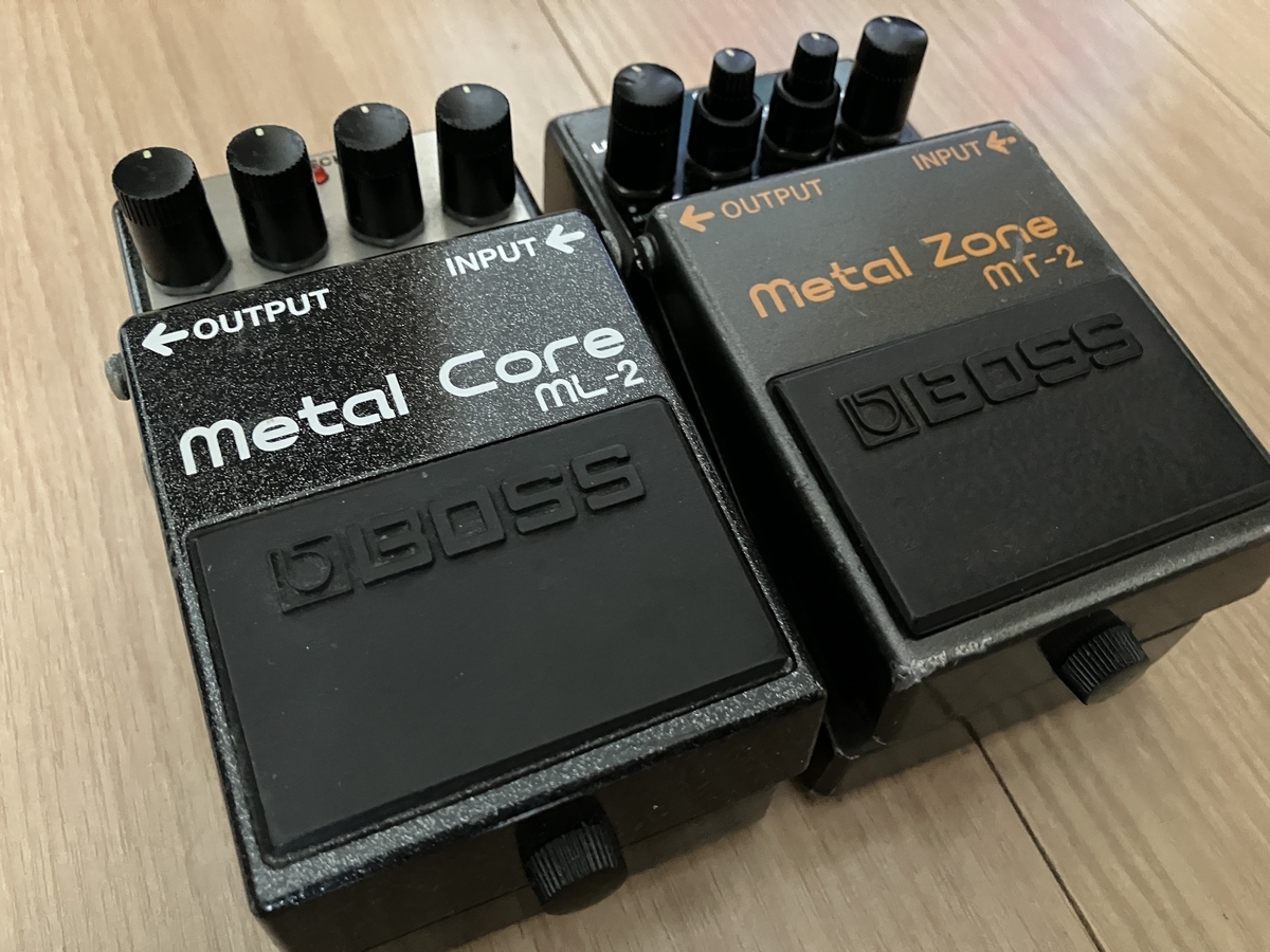 BOSS MT-2とBOSS ML-2の画像です