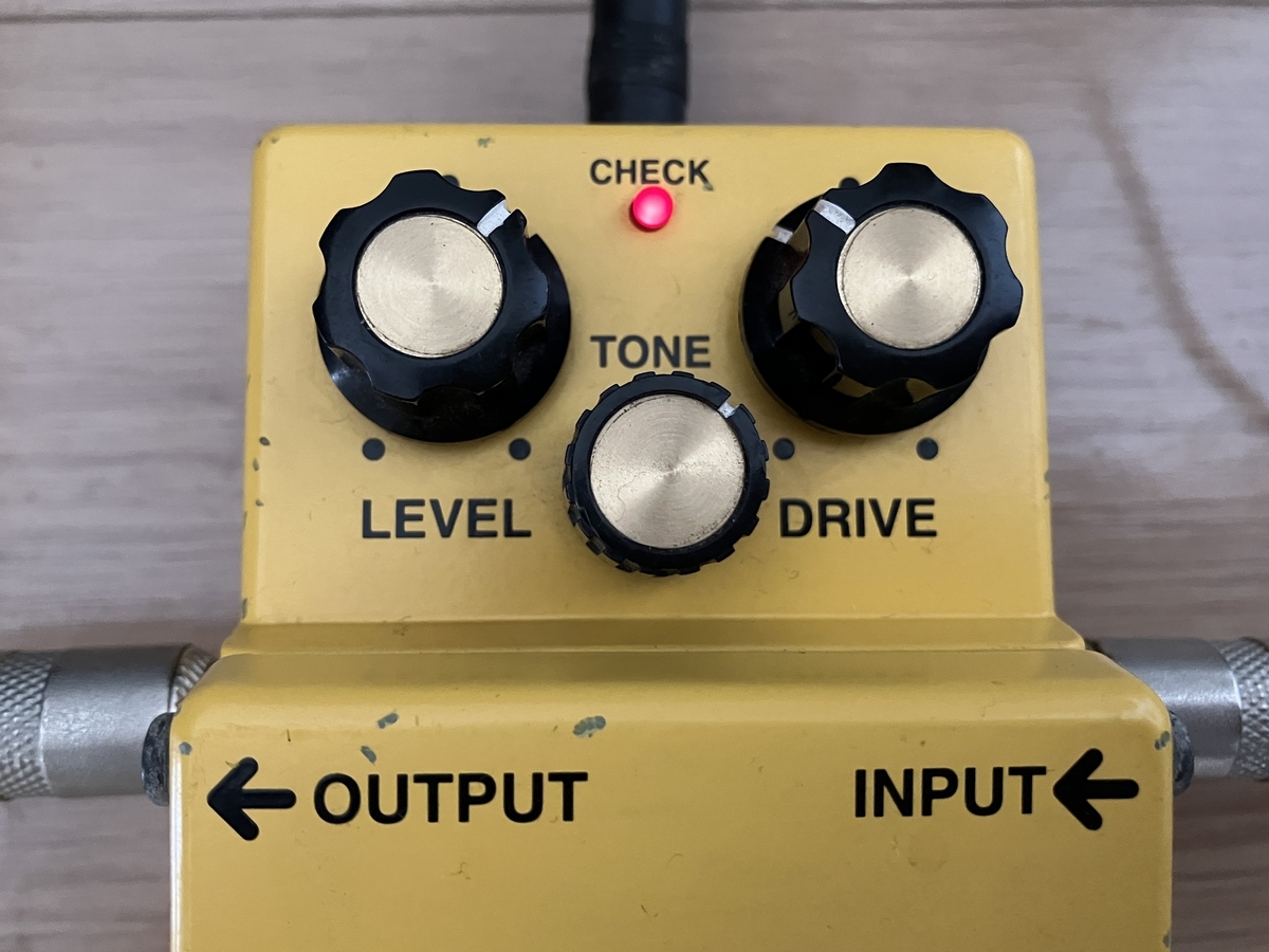 BOSS OD-3のセッティング画像です