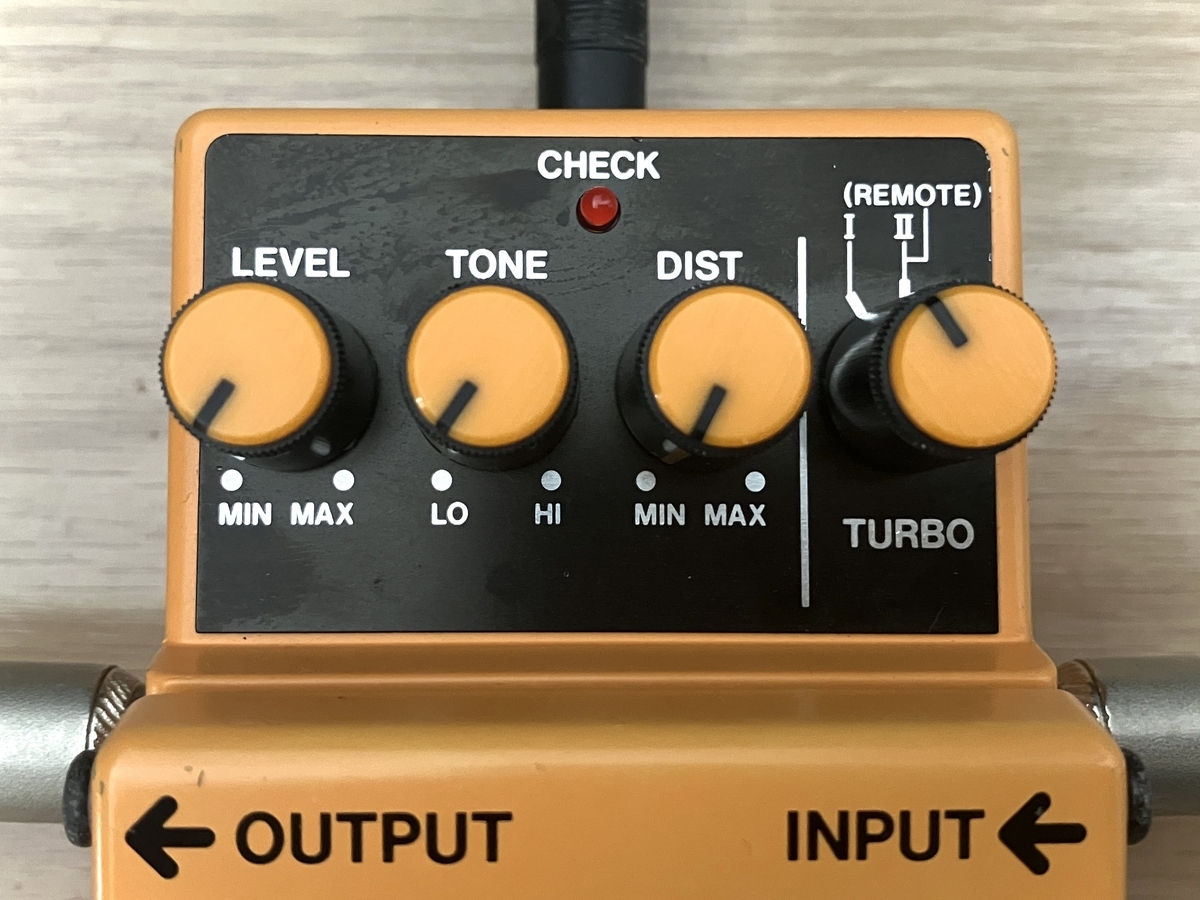 BOSS DS-2 TURBO Distortion ターボディストーションの画像です