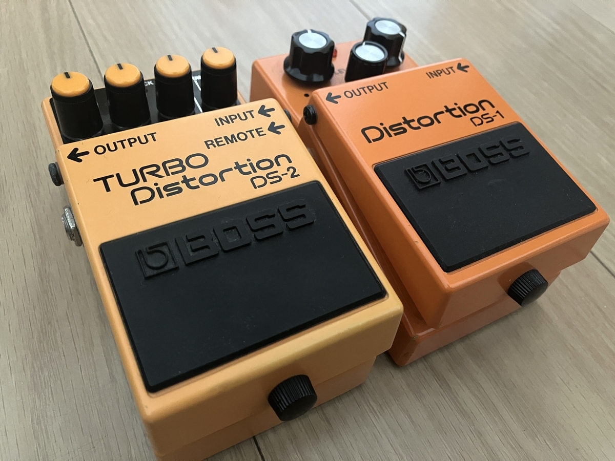 BOSS DS-2とBOSS DS-1の画像です